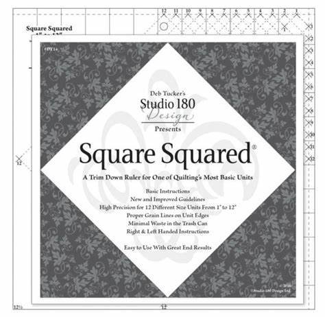 Studio 180- Large Square Squared