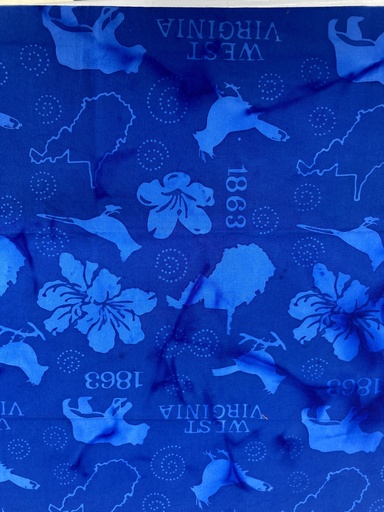 1863-3 (Blue) Sold by Yard